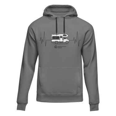 Camping Cardiogram Unisex Hoodie